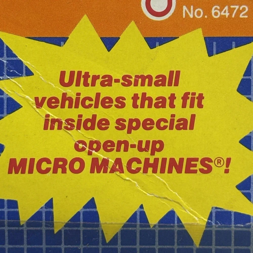Micro Machines Insiders Collection #1 Galoob 6472 Vintage 1989 Sealed Card‎